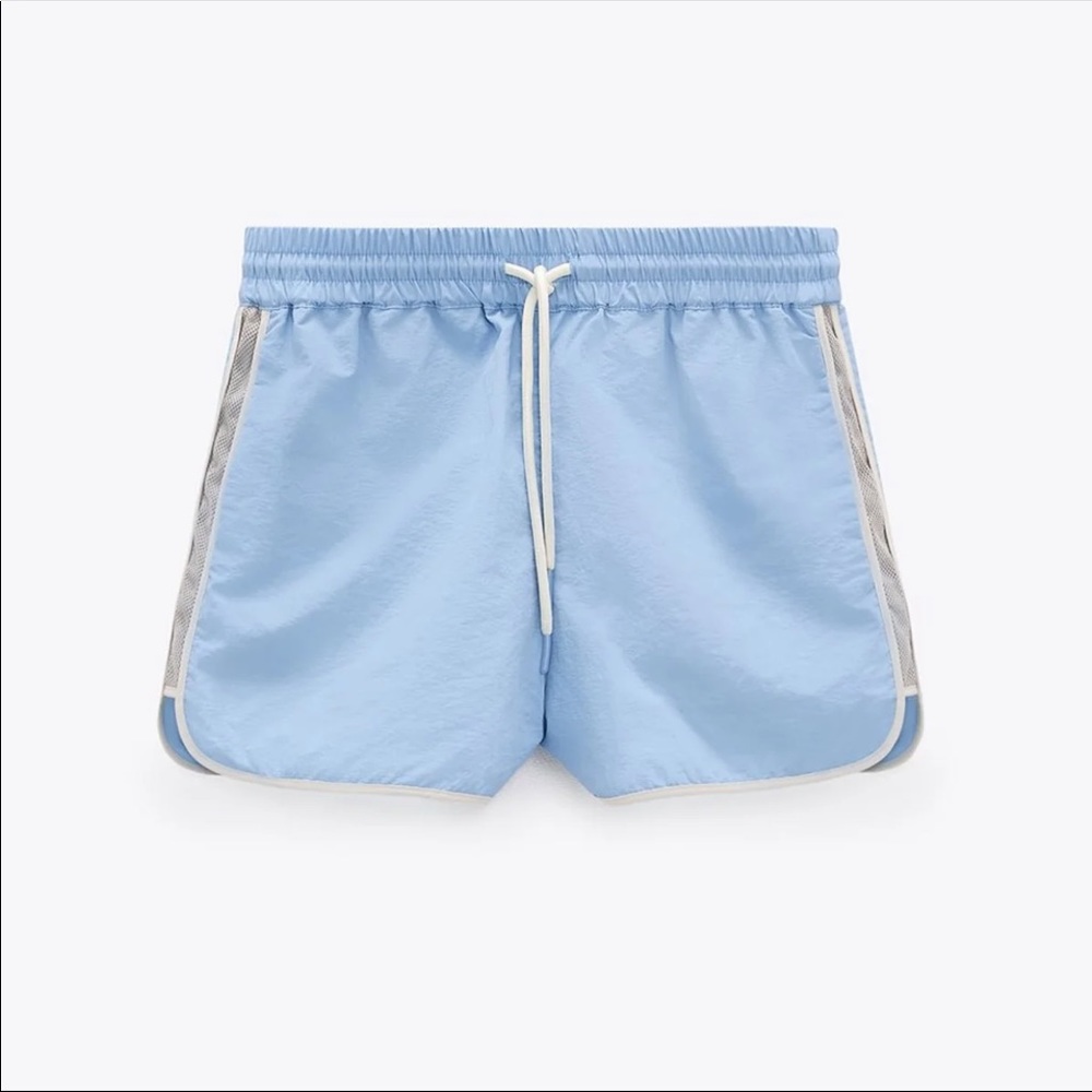 ZARA Active Nylon Shorts NWT